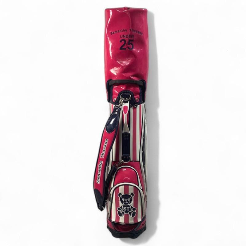 サマンサタバサ エナメル カート キャディバッグ ベア アイミー 5分割 9型