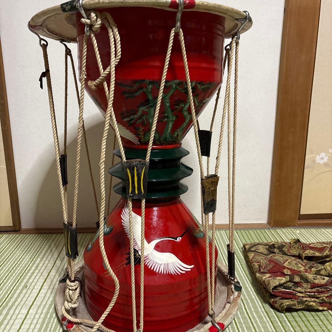 チャング　チャンゴ　民族楽器　太鼓　ドラム　韓国楽器　　置物　音楽