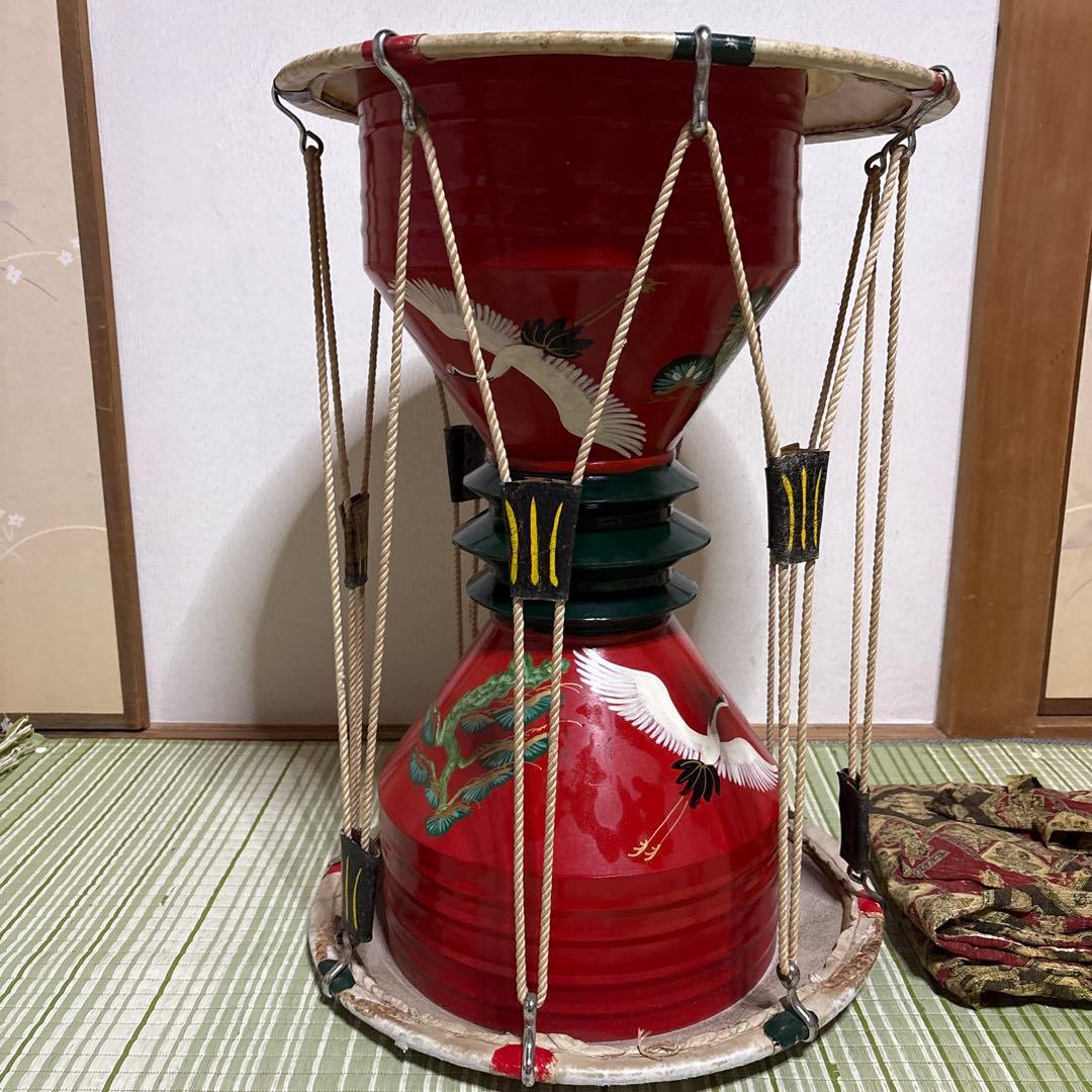 チャング　チャンゴ　民族楽器　太鼓　ドラム　韓国楽器　　置物　音楽