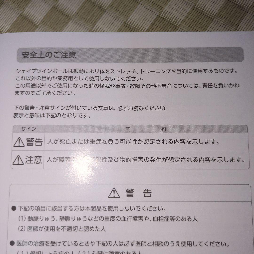 シェイプツインボール STB-100 黒 ACアダプター付き