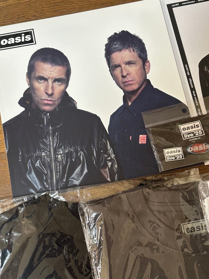 Oasis ‘25 ライブ6点セット 日本未発売品有り