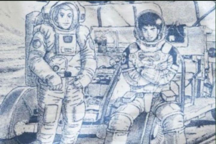 【新品】IKEUCHI ORGANIC × 宇宙兄弟 １５周年記念バスタオル