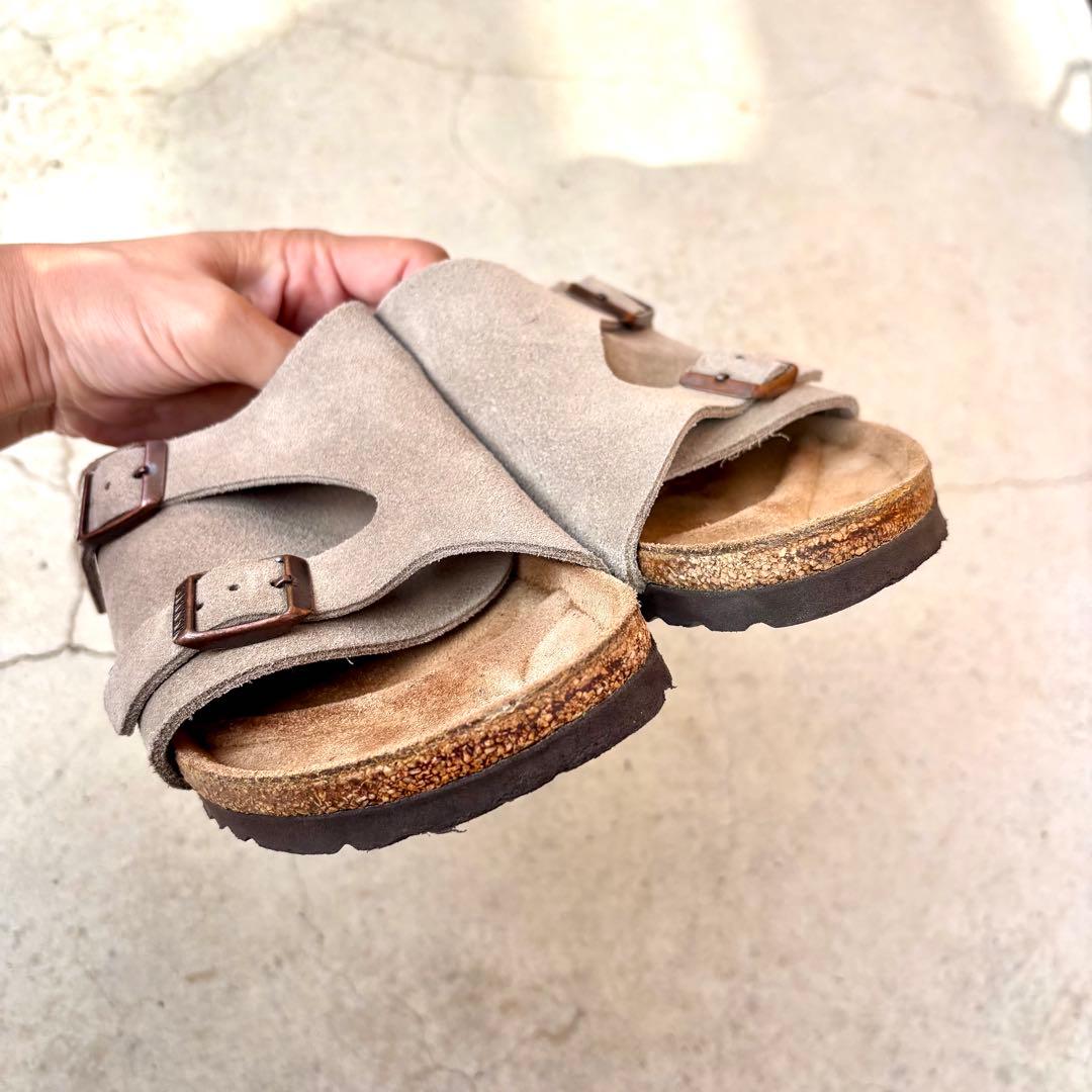 【ゆー】ビルケンシュトック　チューリッヒ　38 トープ　美品