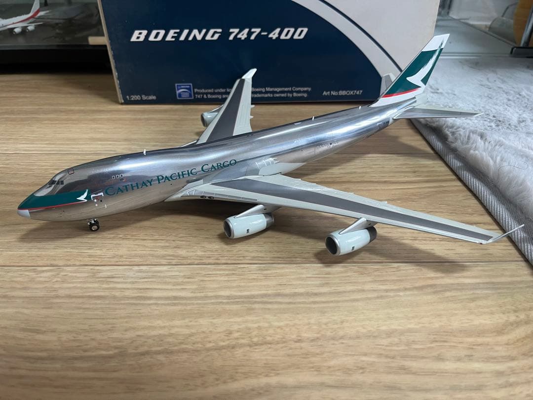 BBOX 1/200 キャセイパシフィック航空カーゴ B747-400F