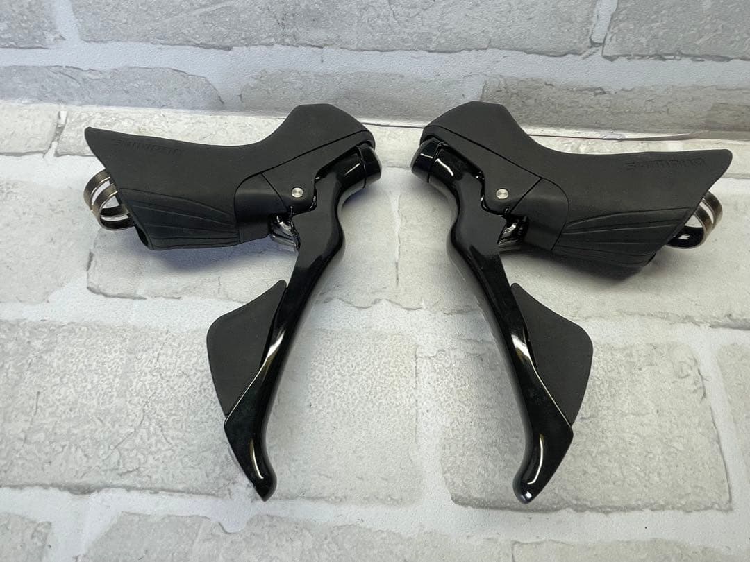 美品　完成車外し　シマノ105 7000 stiレバー