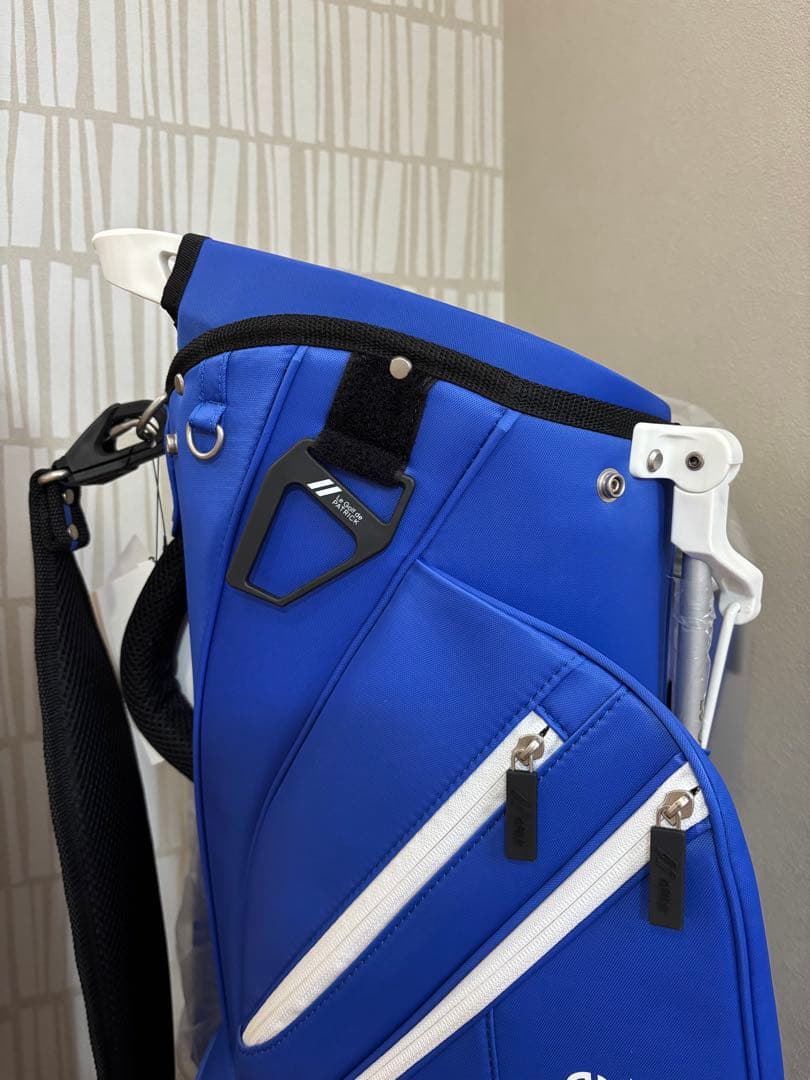 パトリック PATRICK ブルー スタンドキャディバッグ 2024 新品未使用
