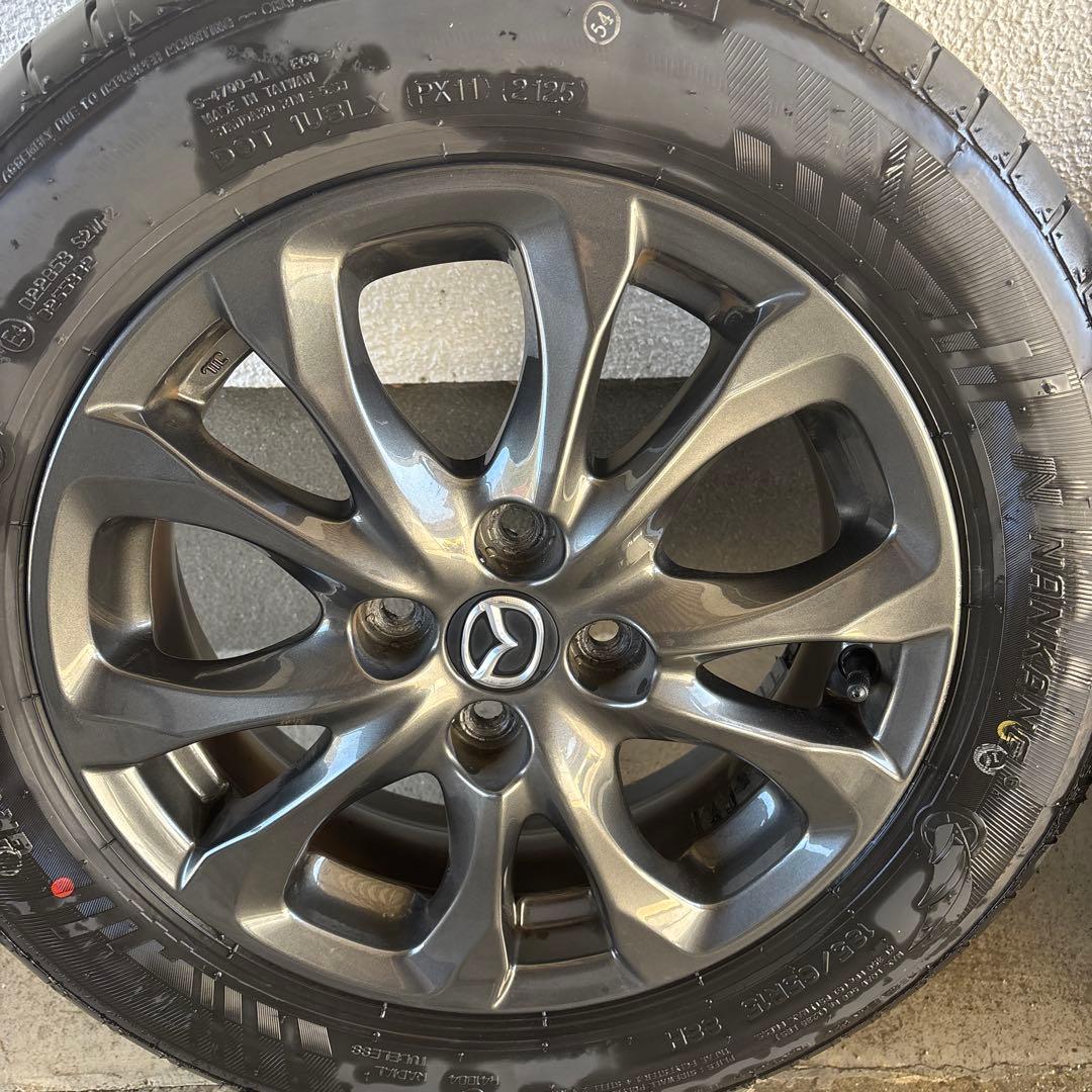 MAZDA2 ホイールタイヤセット　185/65R15ノーマルタイヤ