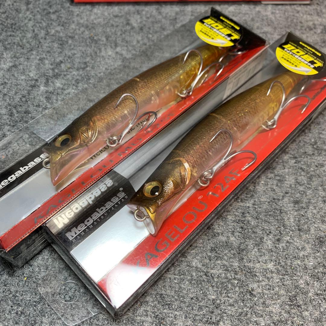 メガバス　カゲロウ124F MD125F 4個セット