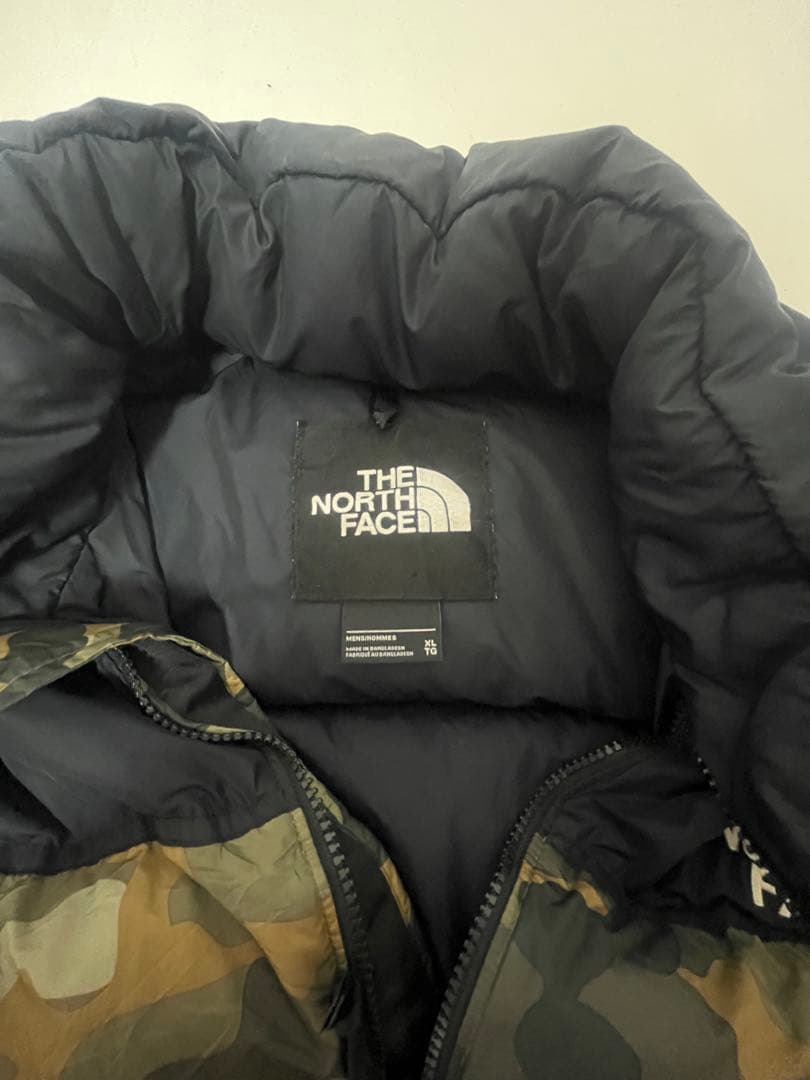 THE NORTH FACE カモフラージュ ダウンジャケット M