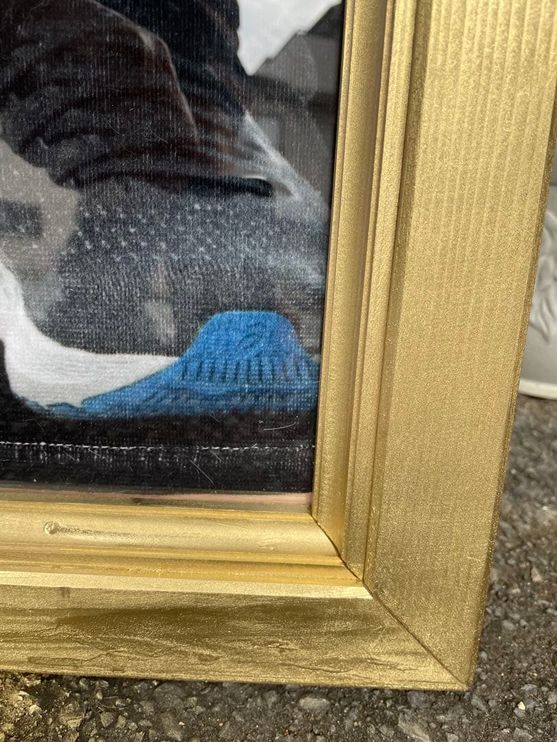 等身大 特注額縁入りの大谷翔平さん 約２０８cm ゴールド塗装有