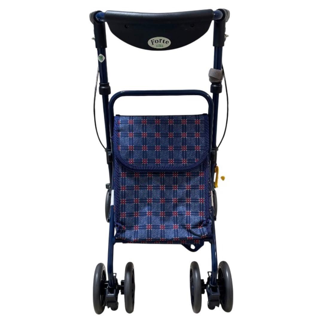 新品同様 島製作所 SHIMA フォルテ シルバーカー 手押し車