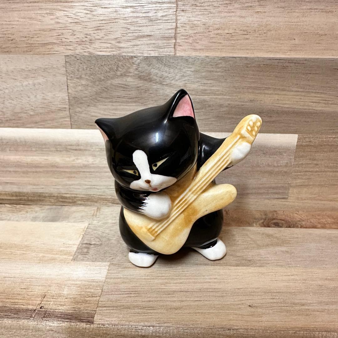 黒猫楽団 オーケストラ 置物　11体　アンティーク セブンコーポレーション