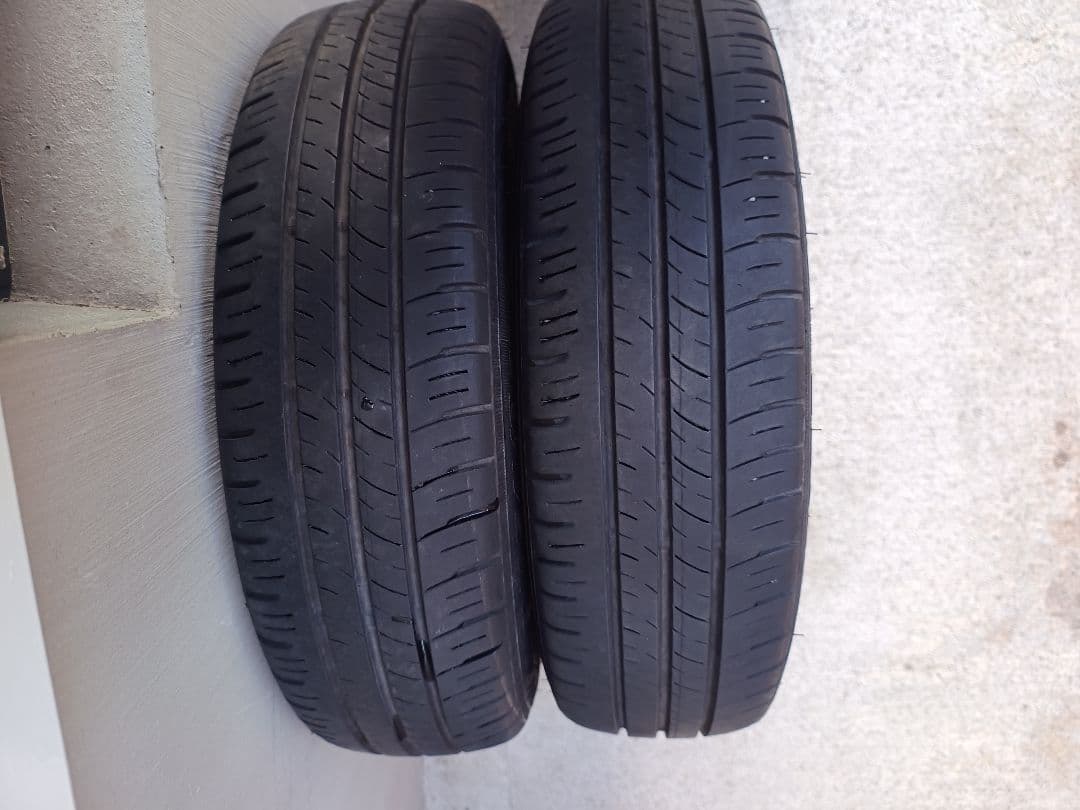 B-MUD Z14インチホイールタイヤセット DUNLOP EC300＋