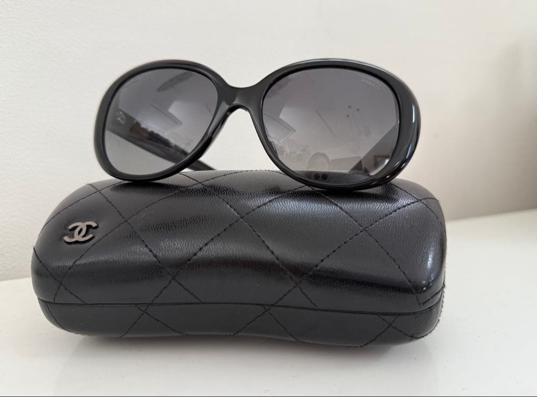 ★美品　CHANEL シャネル サングラス　偏光タイプ　 ブラック