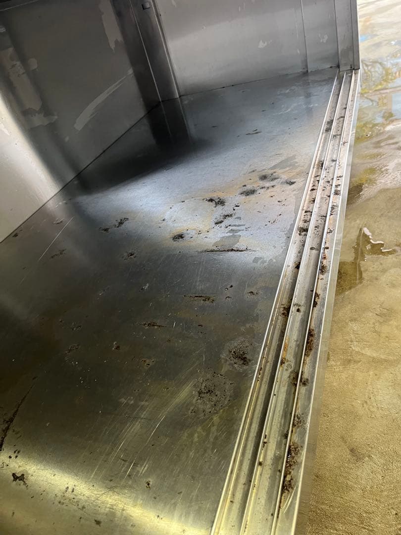 【送料込み】【直接引取り可能】【⚠️注意点有り】SUNWAVEステンレス製食器棚