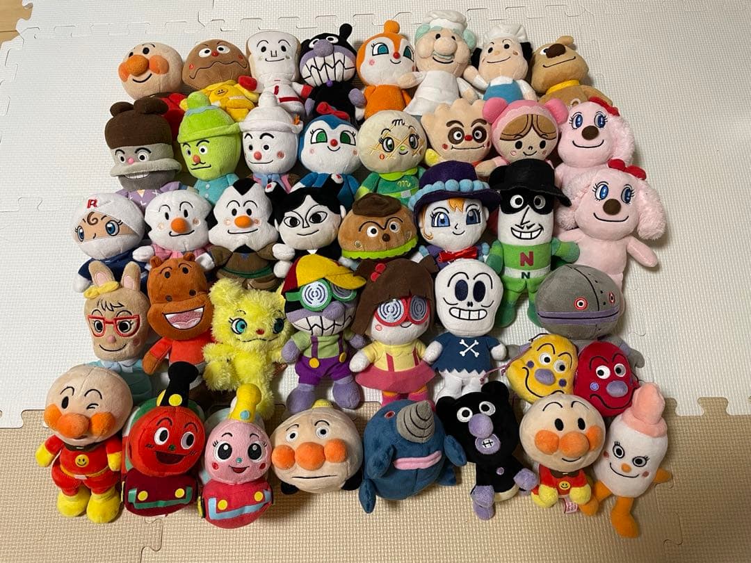 アンパンマン　プリちぃビーンズSplus ぬいぐるみ　ぷりちぃビーンズ　40体