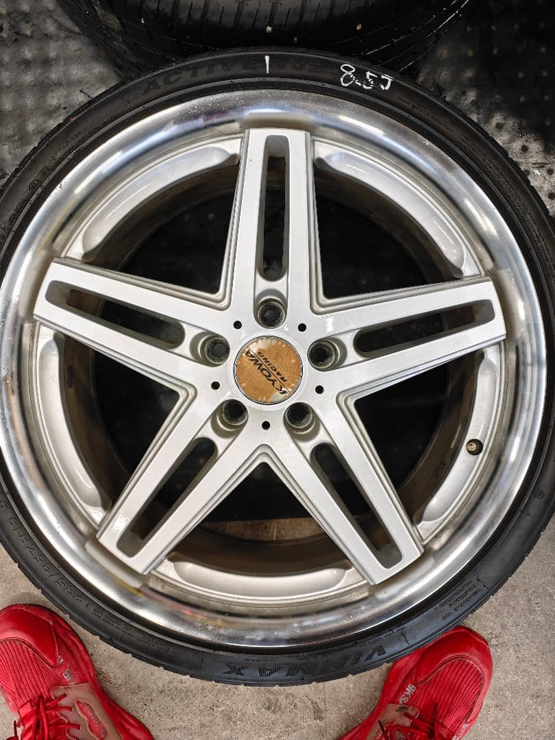 19インチ 5スポークホイールセット