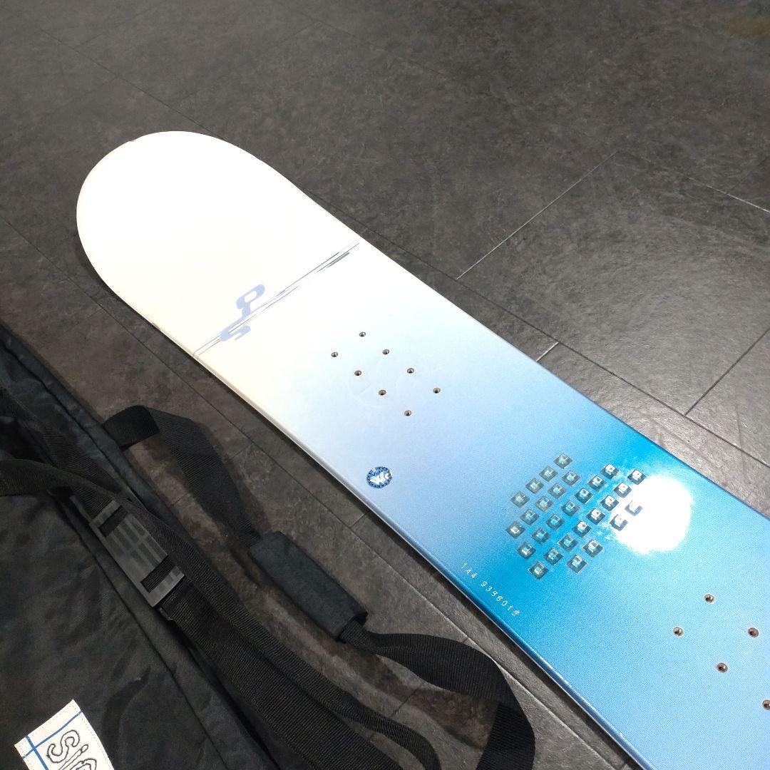 【パウダースティック スノーボード】 ケース付 144 チューン済