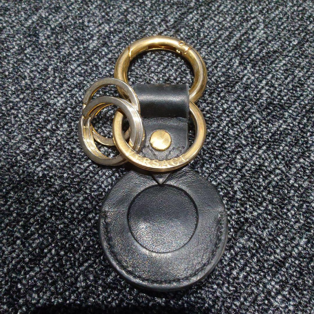 美品　ヴェルサーチ　メデューサ　VERSACE　キーリング
