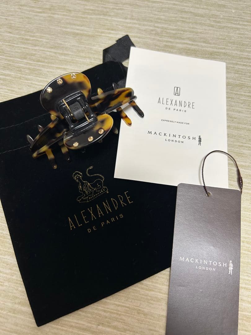 【ゆ】ALEXANDRE DE PARIS マッキントッシュコラボバレッタ