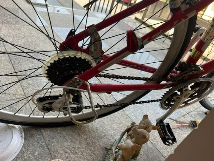 自転車　一年以上乗っていない
