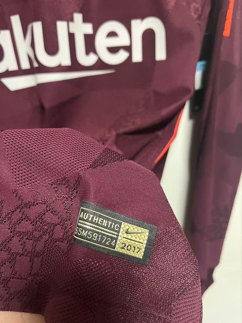 選手支給品Messi メッシ バルセロナ 17/18 ユニフォーム