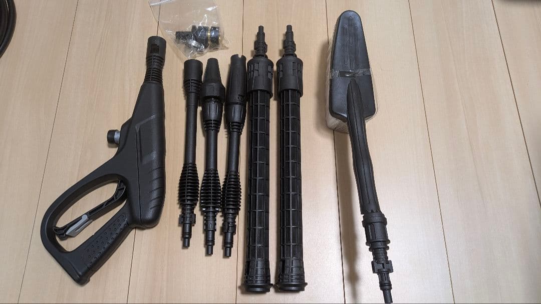 アイリスオーヤマ　タンク式高圧洗浄機 SBT-512N　デッキブラシ付