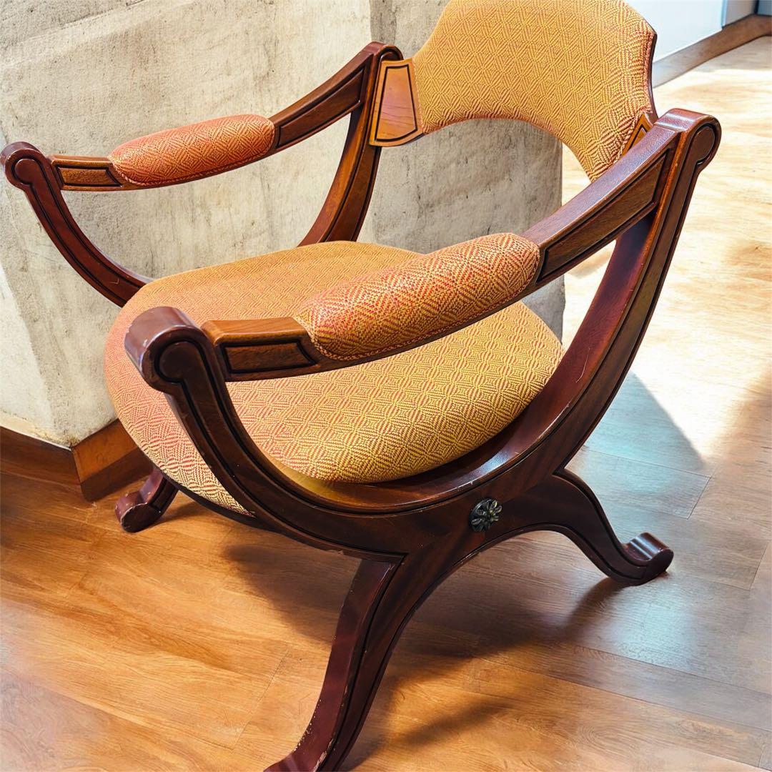 DREXEL HERITAGE USA製　ヴィンテージ家具　チェア　マホガニー