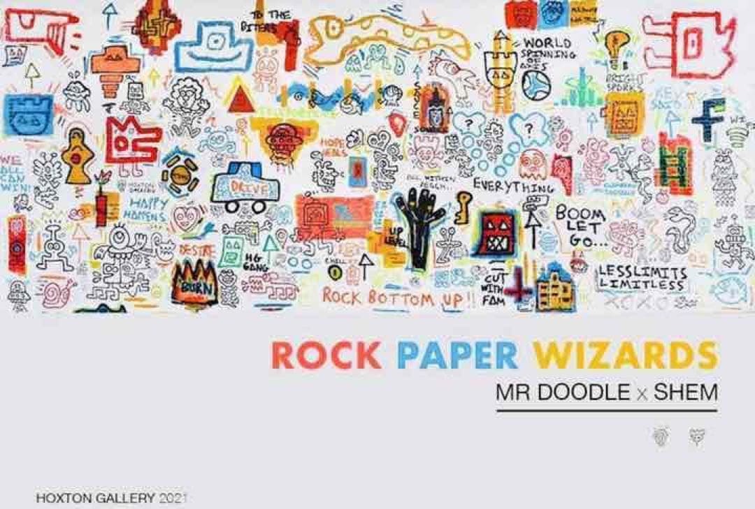 ED1000 Mr Doodle X Shem Rock リトグラフ