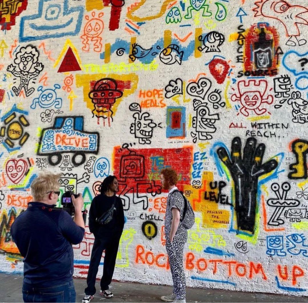 ED1000 Mr Doodle X Shem Rock リトグラフ