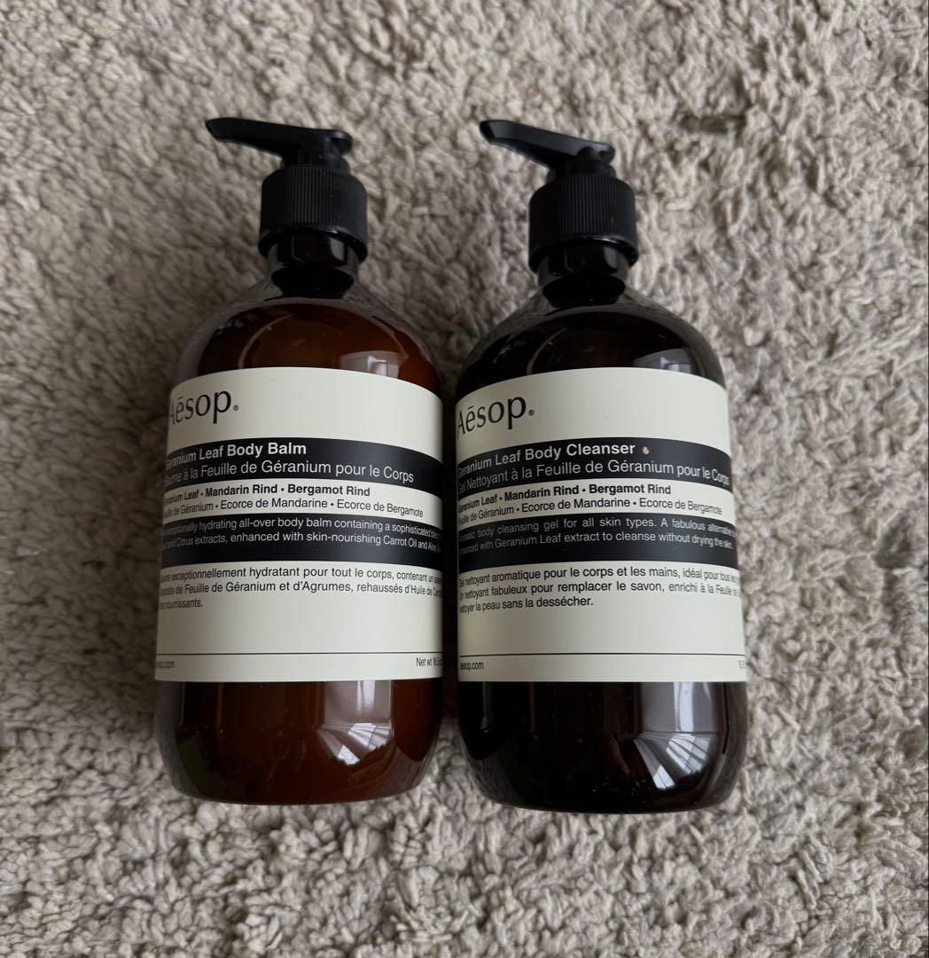 Aesop イソップ ゼラニウム リーフ デュエット 500mL 未使用 正規品