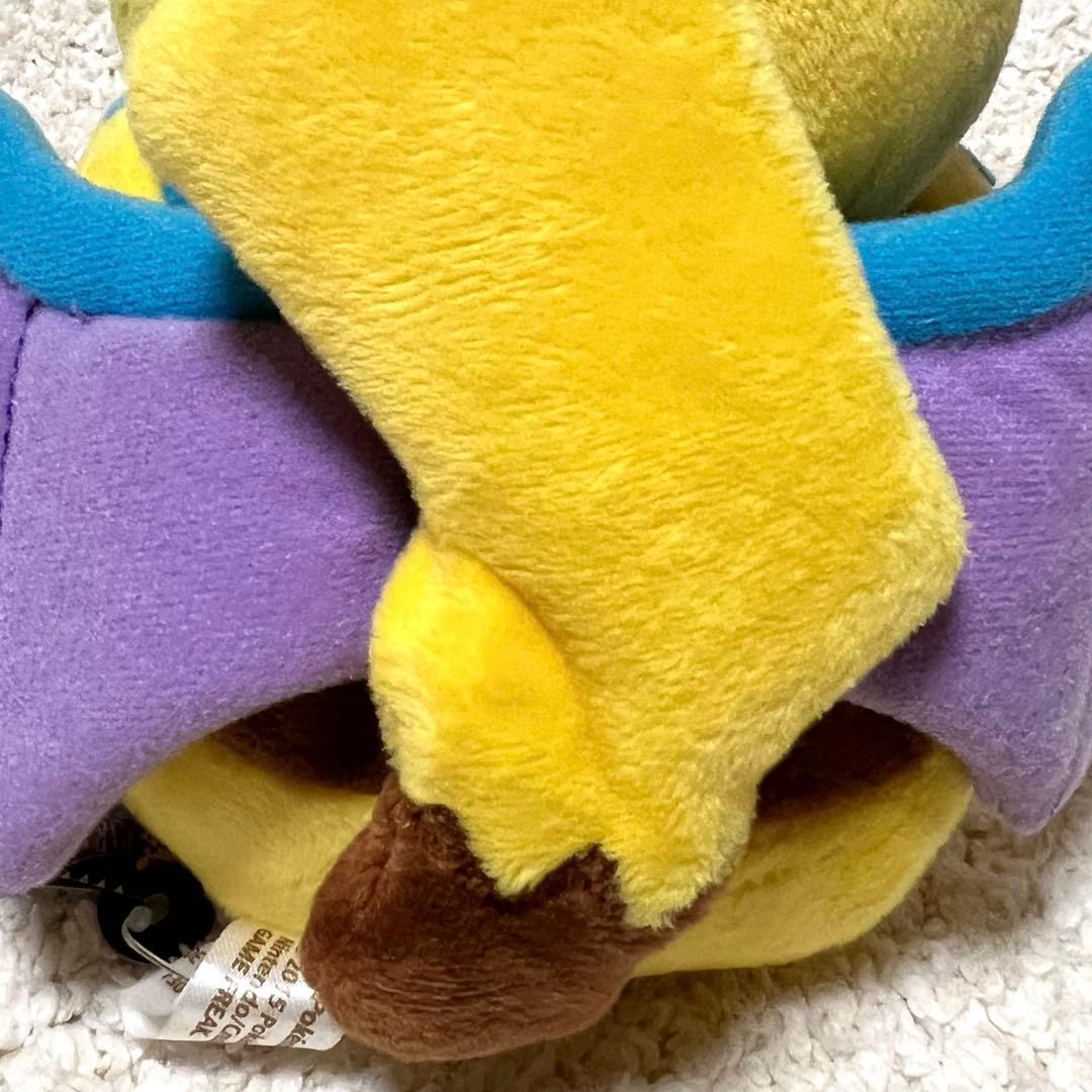 ポケモンセンター 仮装ピカチュウ ゴルバット ぬいぐるみ タグ付き ピカチュウ