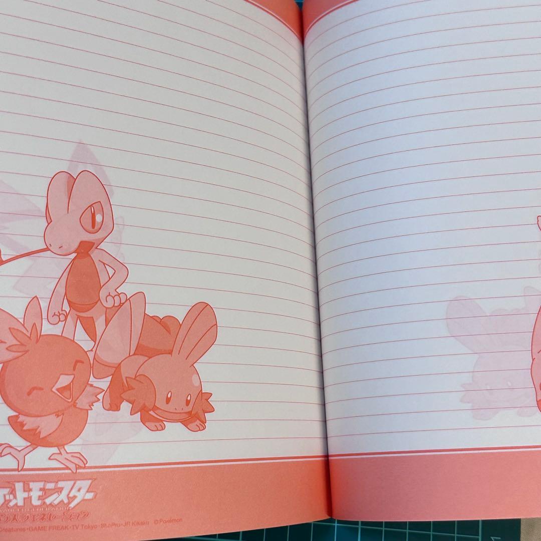 ポケモン　アドバンスジェネレーション　アチャモ　バシャーモ　ノート　レトロ　景品