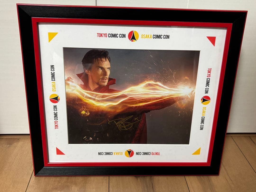 2025大阪コミコンくじ ベネディクトカンバーバッチ　ストレンジ　直筆サイン