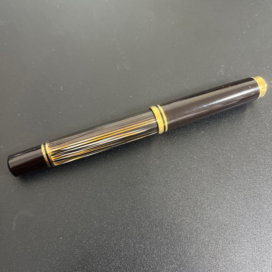 Pelikan【万年筆】 スーベレーン Ｍ800 茶縞