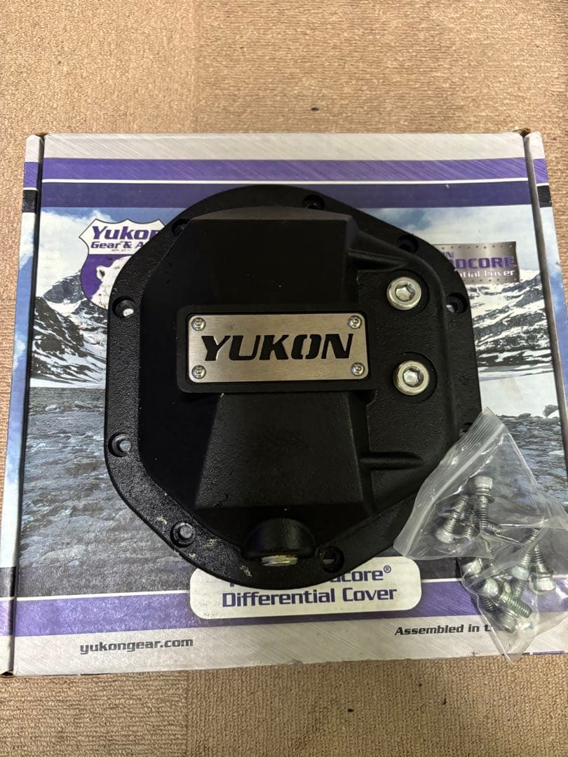 ラングラーjk Yukon Gear&Axle デフカバー　前後セット