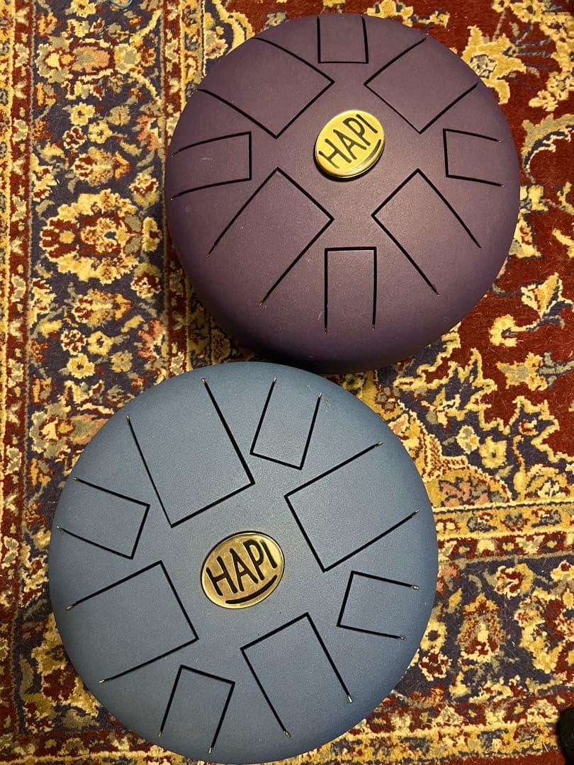 HAPI ハピドラム パーカッション楽器 Dマイナー Eメジャー 2種セット