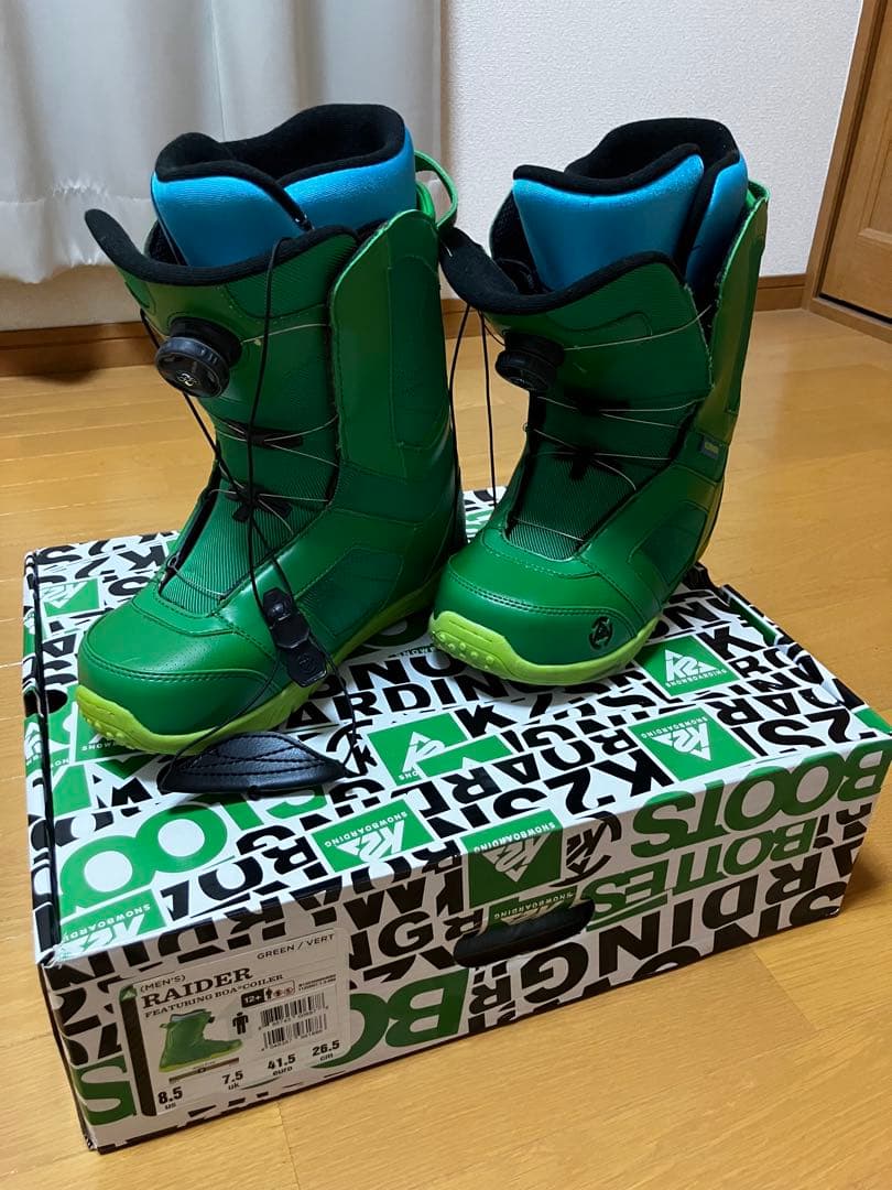 【美品】 K2 RAIDER BOA スノーボードブーツ 26.5