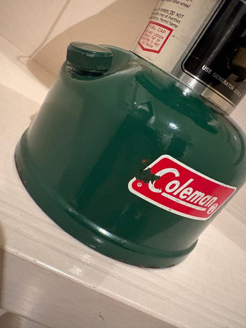 コールマンランタン228J 整備済みビックハット76製造。バースデーランタン