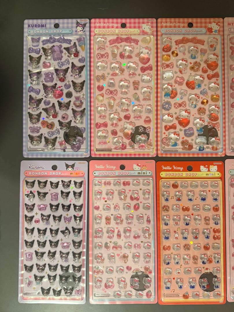 【国内正規品】 サンリオ ボンボンドロップシール 第2弾＋mini