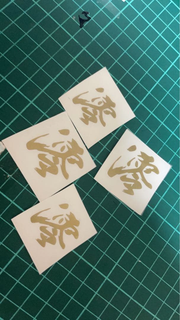 オリジナルカッティングステッカー