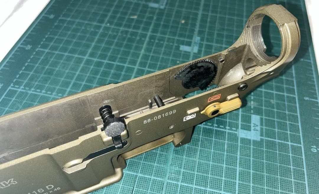 東京マルイ HK416用 ロアフレーム（DELTA HK416外し）