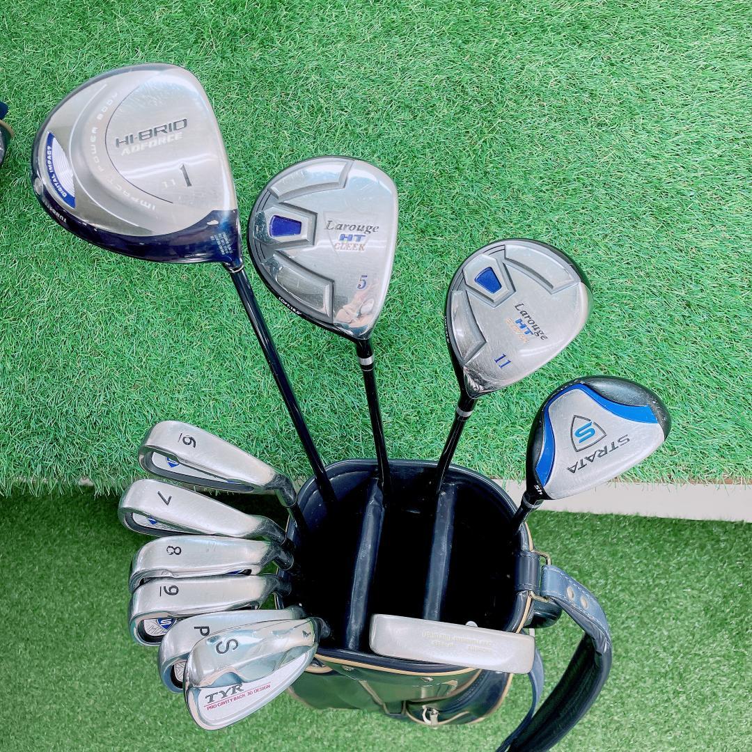ダンロップ Hi-BRID メンズ ゴルフクラブ セット 11本 N2194