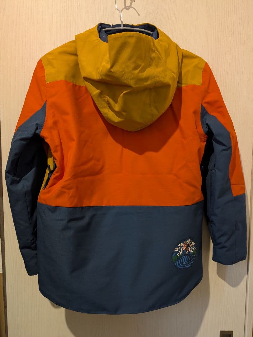 QUIKSILVER子ども用スノーボードウェア上下セット　ビブパン　サイズXS