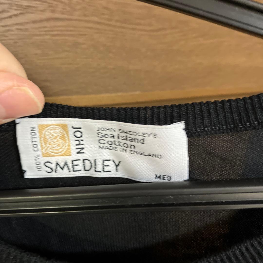 JOHN SMEDLEY グレー ブラック ニット M