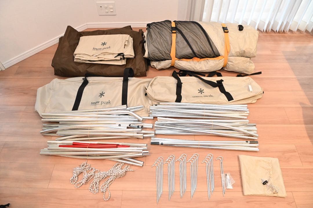 （もやし） peak ランドロック アイボリー　グランドシート付き