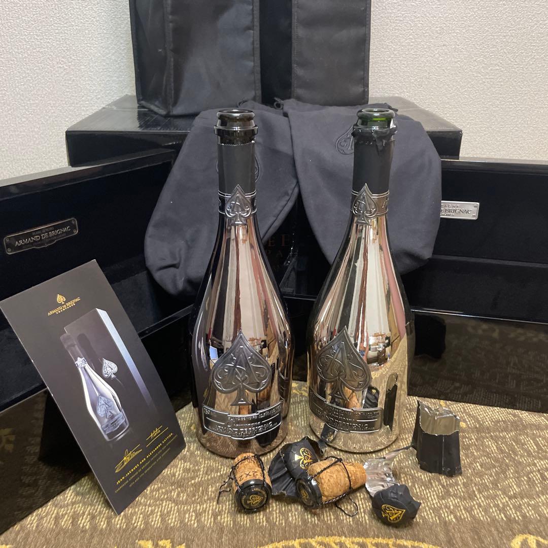 アルマンドBLANC DE NOIRS BLANC DE BLANC 2本空瓶