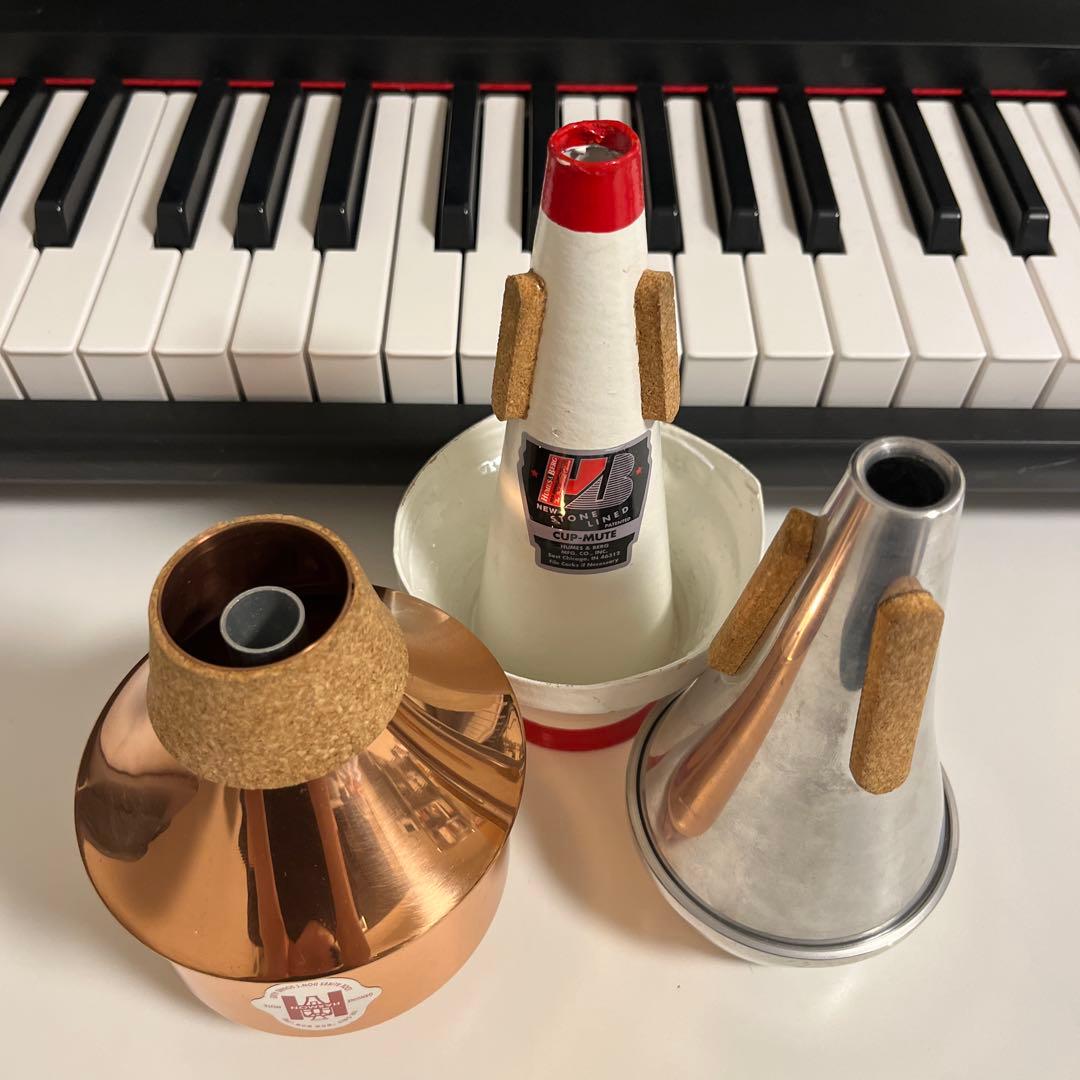 【3点セット／まとめ売り割引】トランペット ミュート