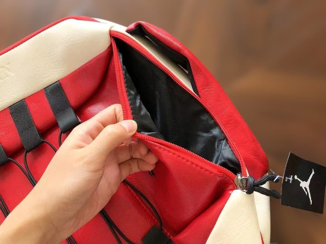 Jordan バスケットボール用バッグ レッド/ベージュ