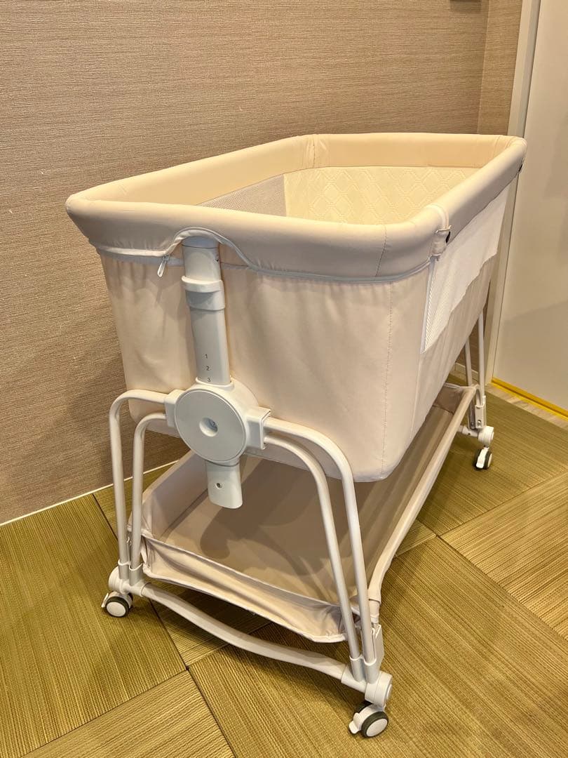 Kino Linpo ベビーベッド　ホワイト